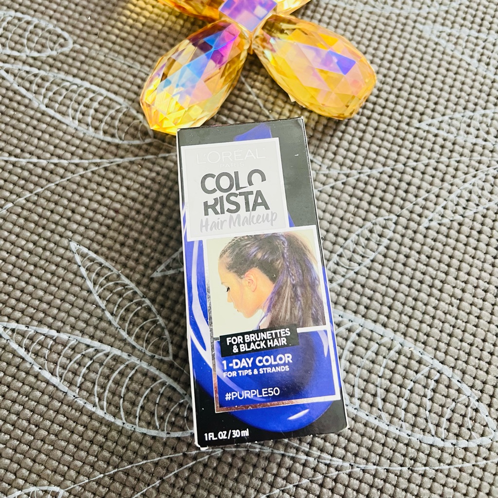 Loreal Paris Hair Color Colorista Makeup 1Day For Brunettes Purple 50 1 Fl